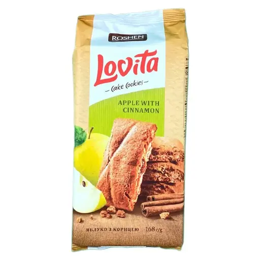 CAKE COOKIES POMME 168G LOVITA